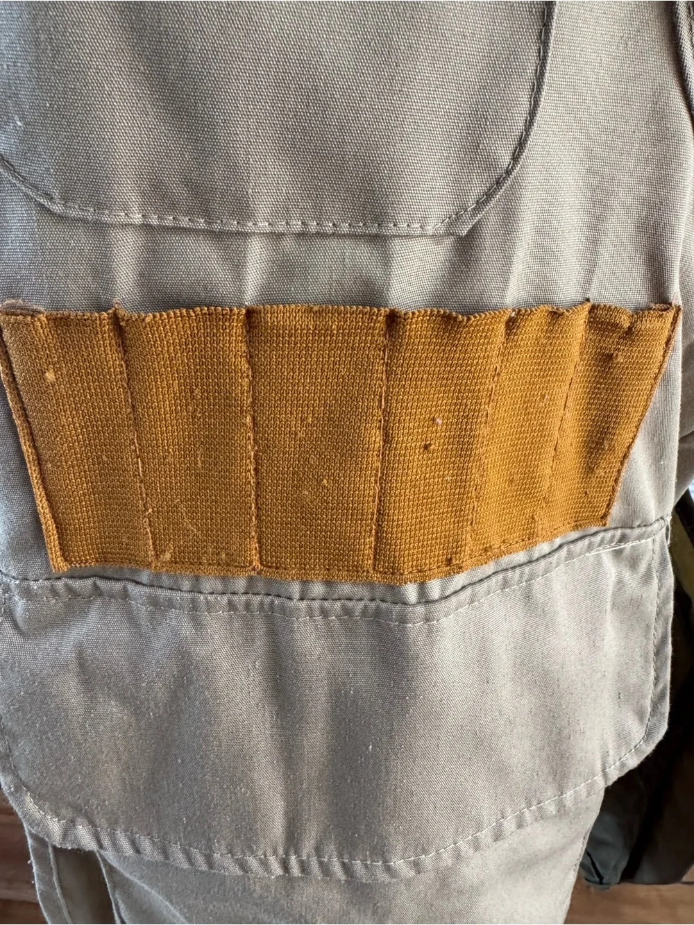 Vintage SAFTBAK Pheasant Hunting Field Vest Utility Gorpcore Safari Tan